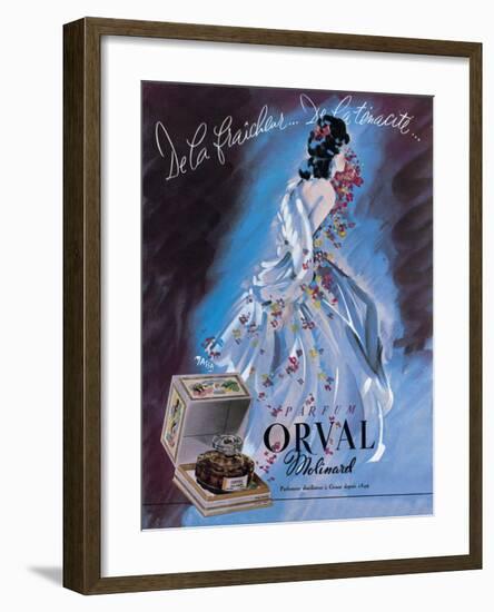 Parfum Orval Molinard-Massa-Framed Giclee Print