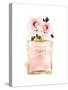 Parfume Peach with Rose-Amanda Greenwood-Stretched Canvas