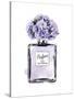 Parfume Purple with Hydrangea-Amanda Greenwood-Stretched Canvas