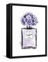 Parfume Purple with Hydrangea-Amanda Greenwood-Framed Stretched Canvas