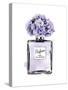 Parfume Purple with Hydrangea-Amanda Greenwood-Stretched Canvas