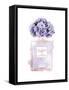 Parfume Violet with Hydrangea-Amanda Greenwood-Framed Stretched Canvas