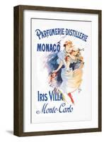 Parfumerie-Distillerie, Monaco-Jules Ch?ret-Framed Art Print