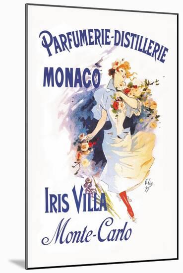 Parfumerie-Distillerie, Monaco-Jules Chéret-Mounted Art Print