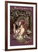 Parfumerie Violet-null-Framed Giclee Print