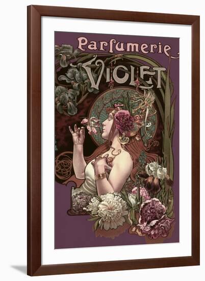 Parfumerie Violet-null-Framed Giclee Print