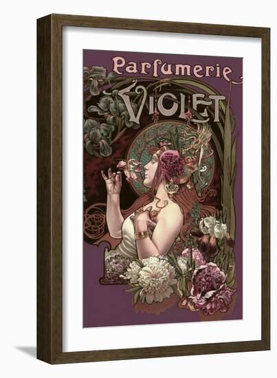 Parfumerie Violet-null-Framed Giclee Print