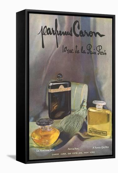 Parfumes Caron-null-Framed Stretched Canvas