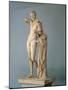 Parian Marble Statue of Hermes Holding Infant Dionysus in His Arms-null-Mounted Giclee Print