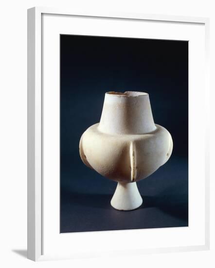 Parian Marble Vase, from Island of Antiparos-null-Framed Giclee Print