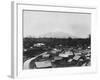 Parihaka in Shadow of Mt Egmont-null-Framed Photographic Print