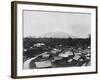 Parihaka in Shadow of Mt Egmont-null-Framed Photographic Print