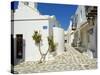 Parikia (Hora), Paros Island, Cyclades, Greek Islands, Greece, Europe-null-Stretched Canvas