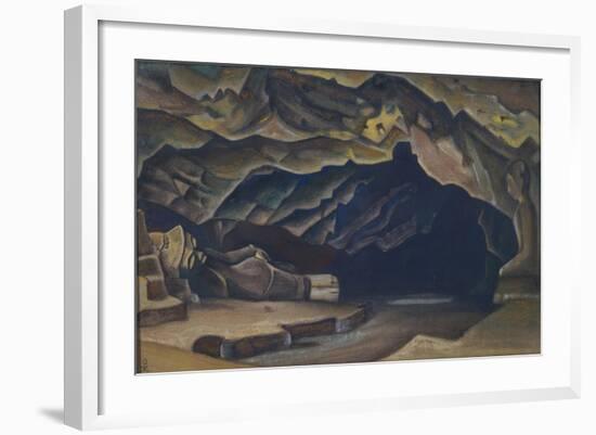 Parinirvana, 1935-1936-Nicholas Roerich-Framed Giclee Print