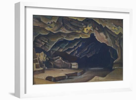 Parinirvana, 1935-1936-Nicholas Roerich-Framed Giclee Print