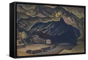 Parinirvana, 1935-1936-Nicholas Roerich-Framed Stretched Canvas