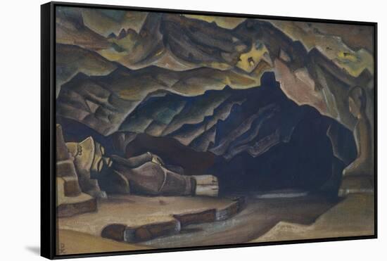 Parinirvana, 1935-1936-Nicholas Roerich-Framed Stretched Canvas