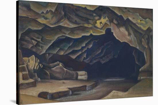 Parinirvana, 1935-1936-Nicholas Roerich-Stretched Canvas