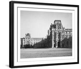 Paris, 1859 - Mollien Pavilion, the Louvre-Gustave Le Gray-Framed Art Print