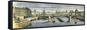 Paris 1864 France-null-Framed Stretched Canvas