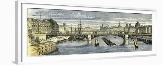 Paris 1864 France-null-Framed Premium Giclee Print