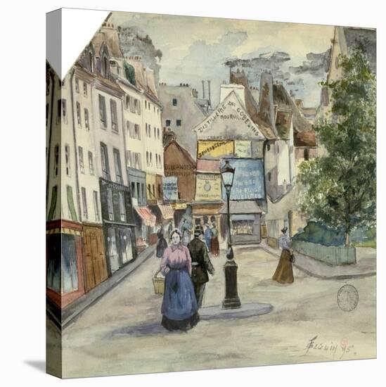 Paris, 1895-Beguin-Stretched Canvas