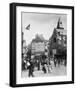 Paris, 1898-1900 - Place Saint-Medard-Eugene Atget-Framed Art Print