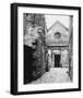 Paris, 1898 - The Facade of Saint Julien le Pauvre-Eugene Atget-Framed Art Print