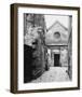 Paris, 1898 - The Facade of Saint Julien le Pauvre-Eugene Atget-Framed Art Print