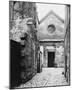 Paris, 1898 - The Facade of Saint Julien le Pauvre-Eugene Atget-Mounted Art Print