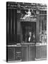 Paris, 1900 - Restaurant, rue des Blancs Manteaux-Eugene Atget-Stretched Canvas