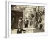 Paris, 1900 World Exhibition, A Street Show-null-Framed Photographic Print