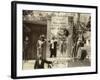 Paris, 1900 World Exhibition, A Street Show-null-Framed Photographic Print