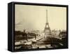 Paris, 1900 World Exhibition, The Building of the Trocadero Ponds-null-Framed Stretched Canvas