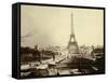 Paris, 1900 World Exhibition, The Building of the Trocadero Ponds-null-Framed Stretched Canvas