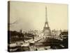 Paris, 1900 World Exhibition, The Building of the Trocadero Ponds-null-Stretched Canvas