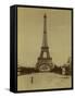 Paris, 1900 World Exhibition, The Eiffel Tower-Brothers Neurdein-Framed Stretched Canvas