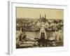 Paris, 1900 World Exhibition, View of the Trocadero on the Opening Day-Brothers Neurdein-Framed Photographic Print