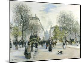 Paris, 1900-Jean Francois Raffaelli-Mounted Giclee Print