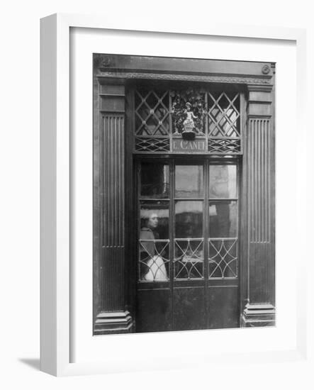 Paris, 1901-1902 - Petit Bacchus, rue St. Louis en l'Ile-Eugene Atget-Framed Art Print