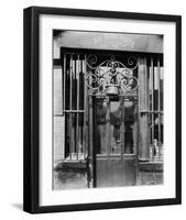 Paris, 1901 - Au bon puits, rue Michel Le Conte-Eugene Atget-Framed Art Print