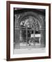 Paris, 1902 - Antique Store, rue du Faubourg-Saint-Honore-Eugene Atget-Framed Art Print