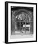 Paris, 1902 - Antique Store, rue du Faubourg-Saint-Honore-Eugene Atget-Framed Art Print