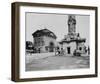 Paris, 1903-1904 - Ancienne Barrière du Trône (Tollbooth Pavilion and Column)-Eugene Atget-Framed Art Print