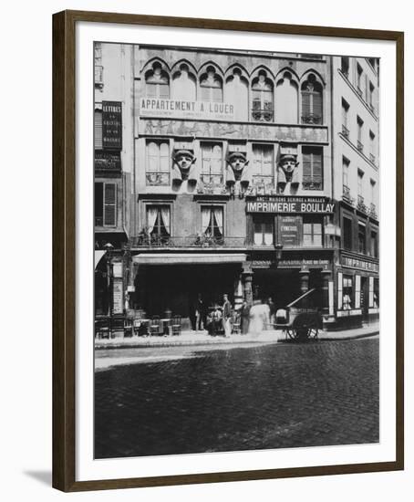 Paris, 1903 - House on the Place du Caire-Eugene Atget-Framed Art Print