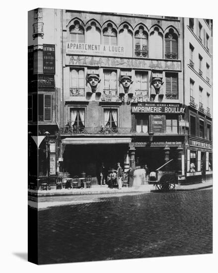 Paris, 1903 - House on the Place du Caire-Eugene Atget-Stretched Canvas