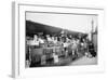 Paris, 1910-1911 - Secondhand Book Dealer, place de la Bastille bouquiniste-Eugene Atget-Framed Art Print