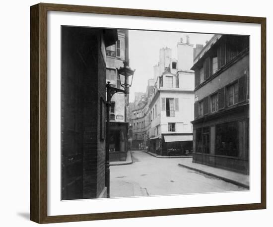 Paris, 1922 - Rue Cardinale-Eugene Atget-Framed Art Print