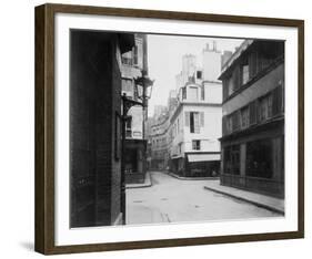 Paris, 1922 - Rue Cardinale-Eugene Atget-Framed Art Print