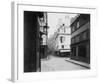 Paris, 1922 - Rue Cardinale-Eugene Atget-Framed Art Print